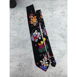 Looney Tunes Mania Christmas tie